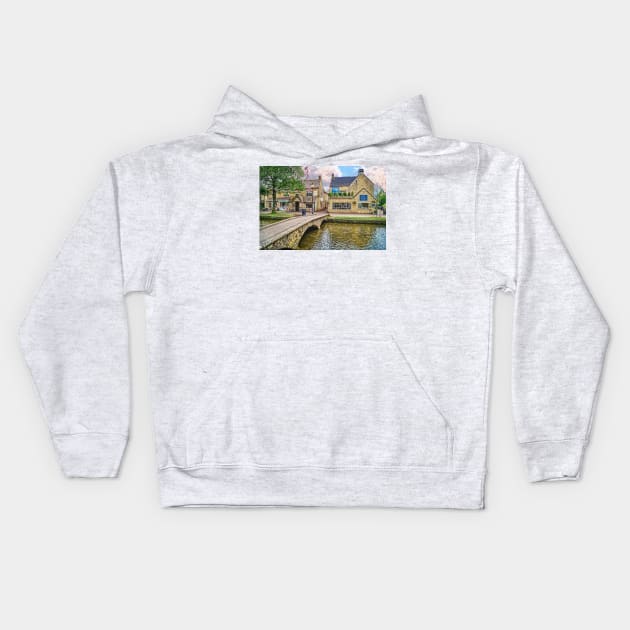 Bourton-on-the-Water Kids Hoodie by galpinimages